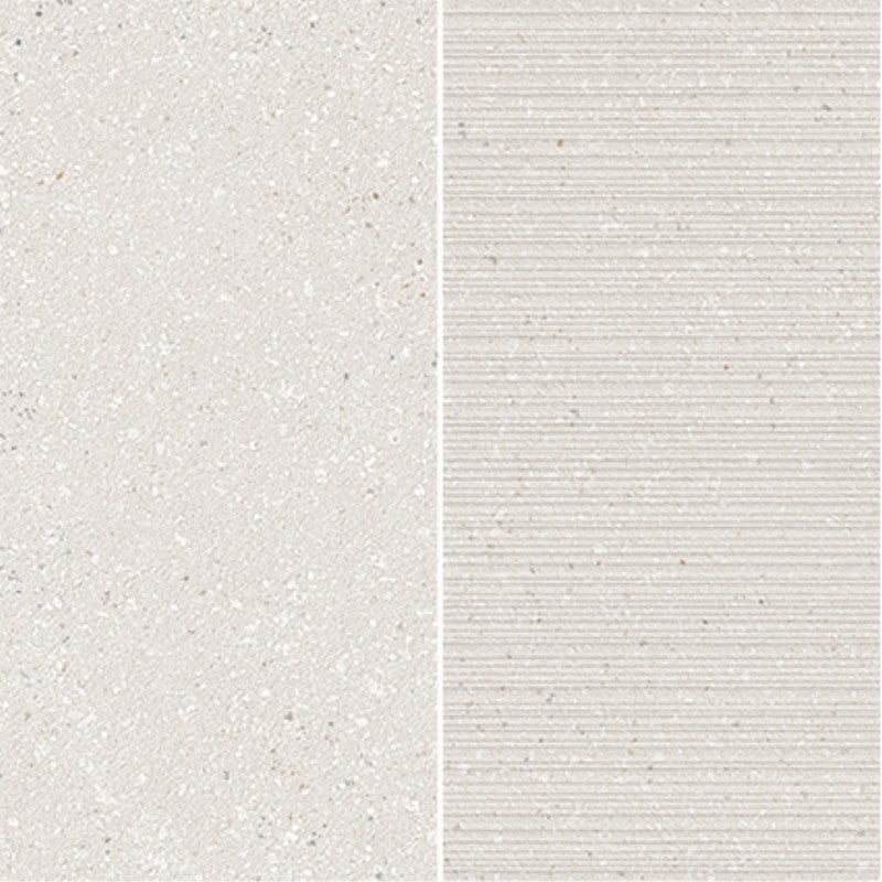 Emser 12" x 12" Milzetti Rectified Textured 6x12" Stacked Porcelain Mosaic
