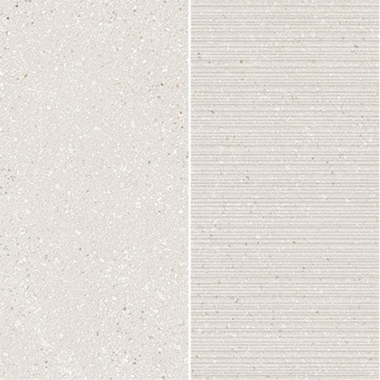 Emser 12" x 12" Milzetti Rectified Textured 6x12" Stacked Porcelain Mosaic