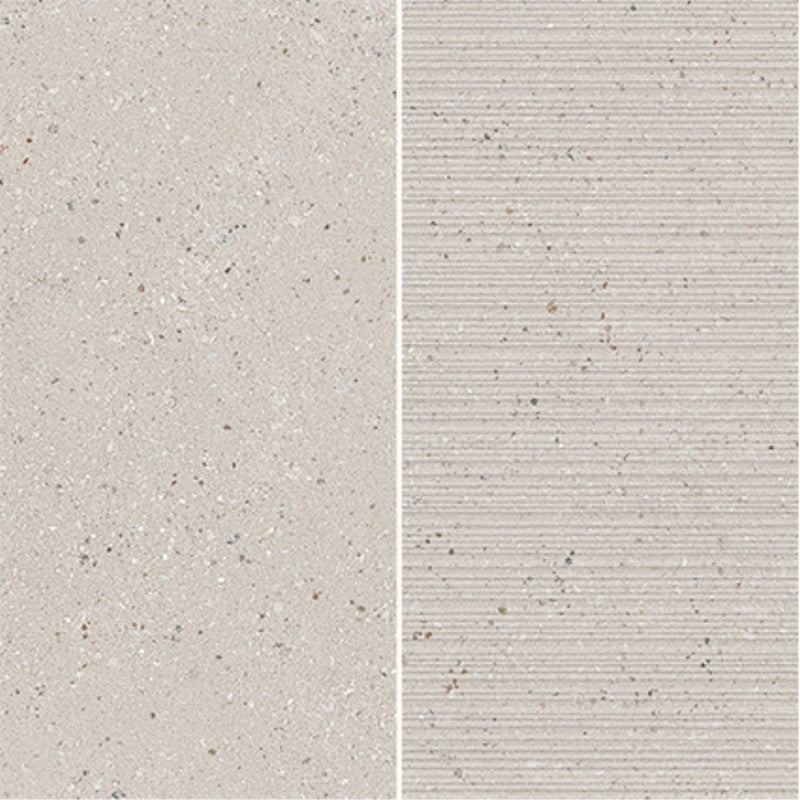 Emser 12" x 12" Milzetti Rectified Textured 6x12" Stacked Porcelain Mosaic