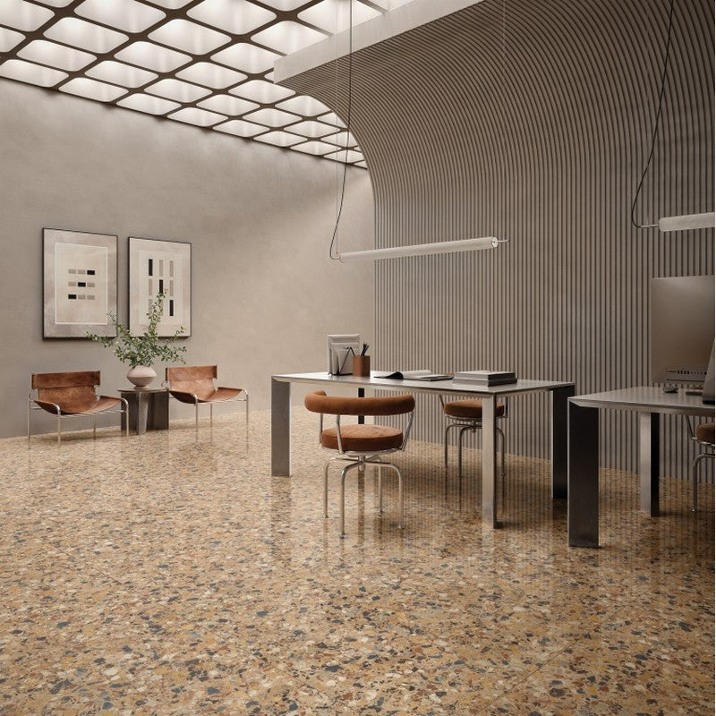 Emser-47-x-47-Milzetti-Rectified-Polished-Porcelain-Tile-Pebble-Amber