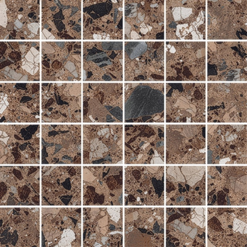 Emser 12" x 12" Milzetti Rectified Polished Porcelain 2" Mosaic
