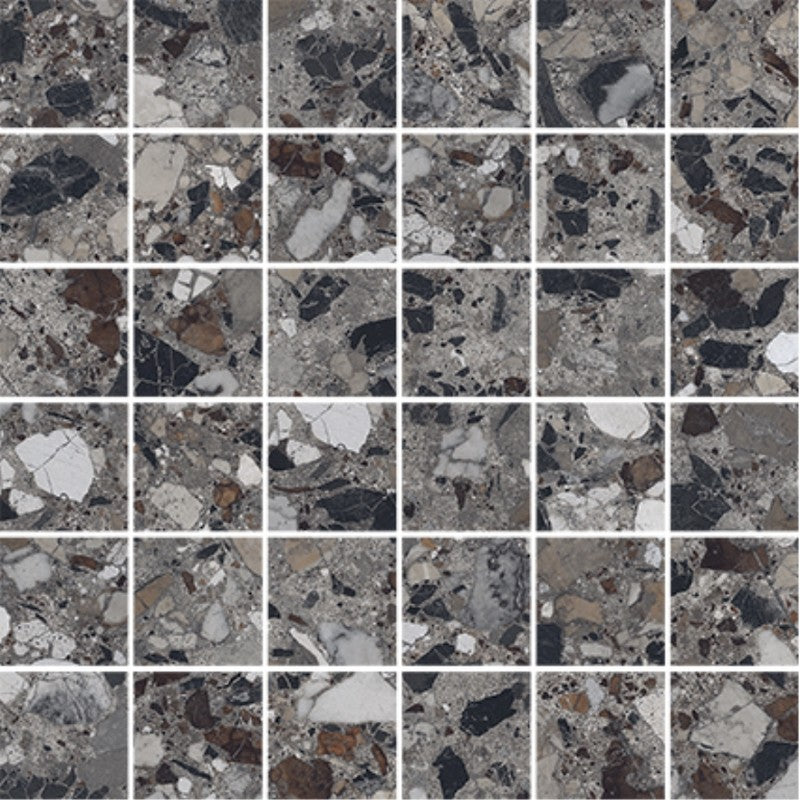 Emser 12" x 12" Milzetti Rectified Polished Porcelain 2" Mosaic
