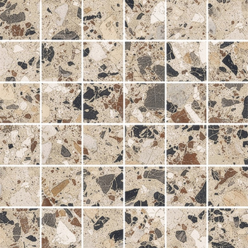 Emser 12" x 12" Milzetti Rectified Polished Porcelain 2" Mosaic