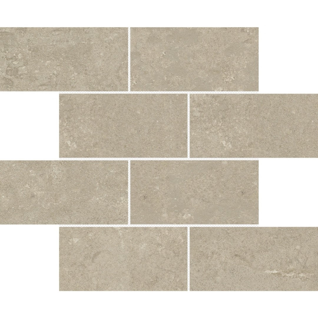 Emser 12" x 12" Perenne Matte 3x6" Offset Porcelain Mosaic