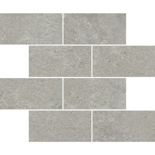 Emser 12" x 12" Perenne Matte 3x6" Offset Porcelain Mosaic