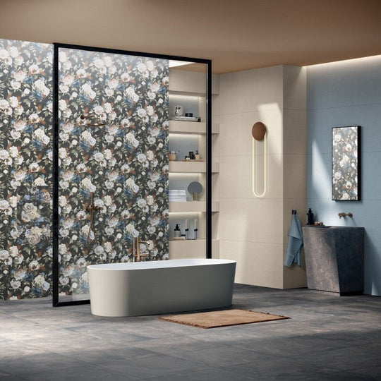 Emser-23-x-47-Piante-Rectified-Matte-Deco-Porcelain-Wall-Tile-Romantic