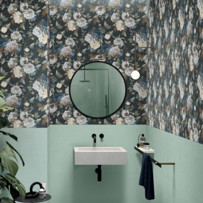Emser-23-x-47-Piante-Rectified-Matte-Deco-Porcelain-Wall-Tile-Romantic