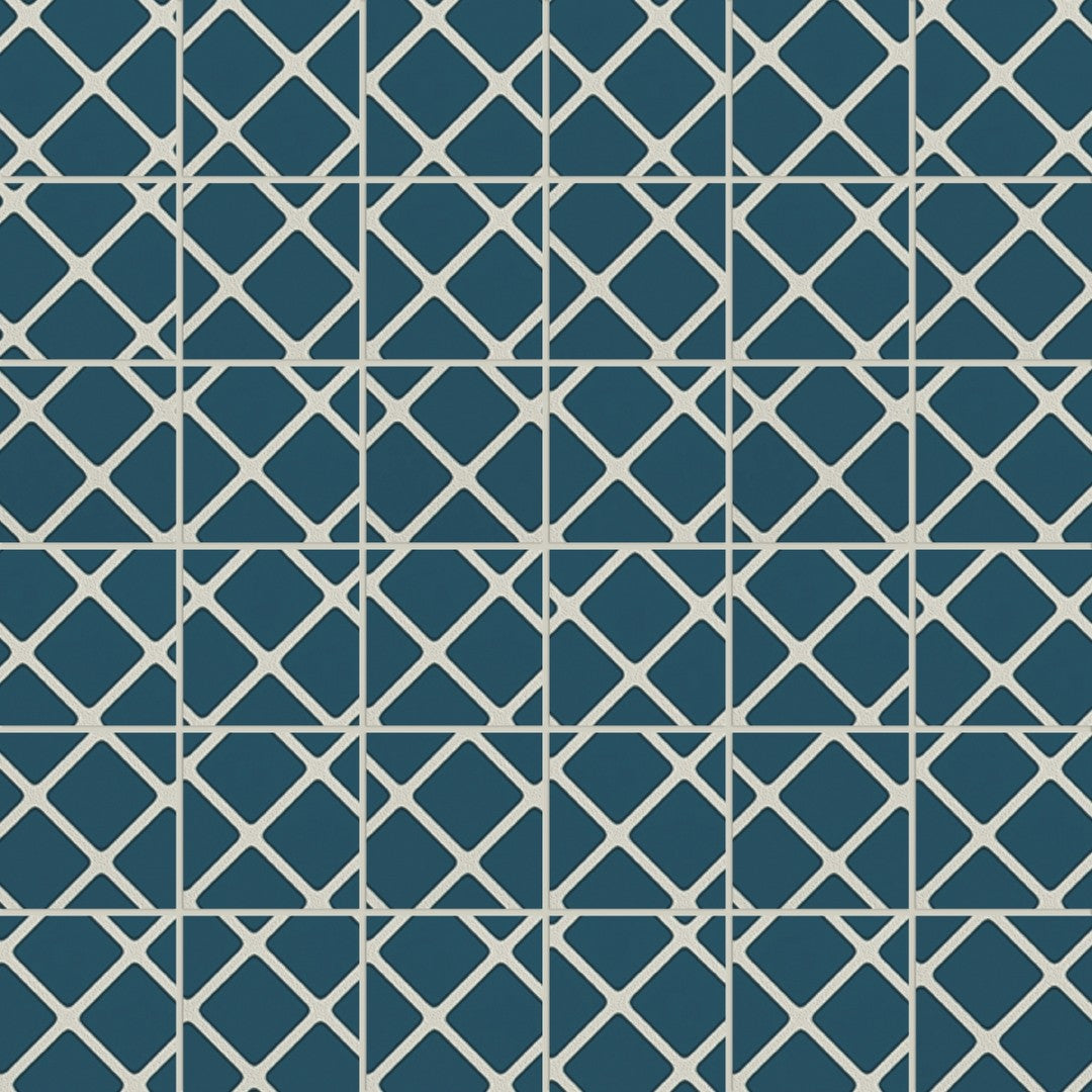 Emser 12" x 12" Vectora Rectified Glossy Porcelain 2" Mosaic