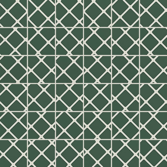 Emser 12" x 12" Vectora Rectified Glossy Porcelain 2" Mosaic
