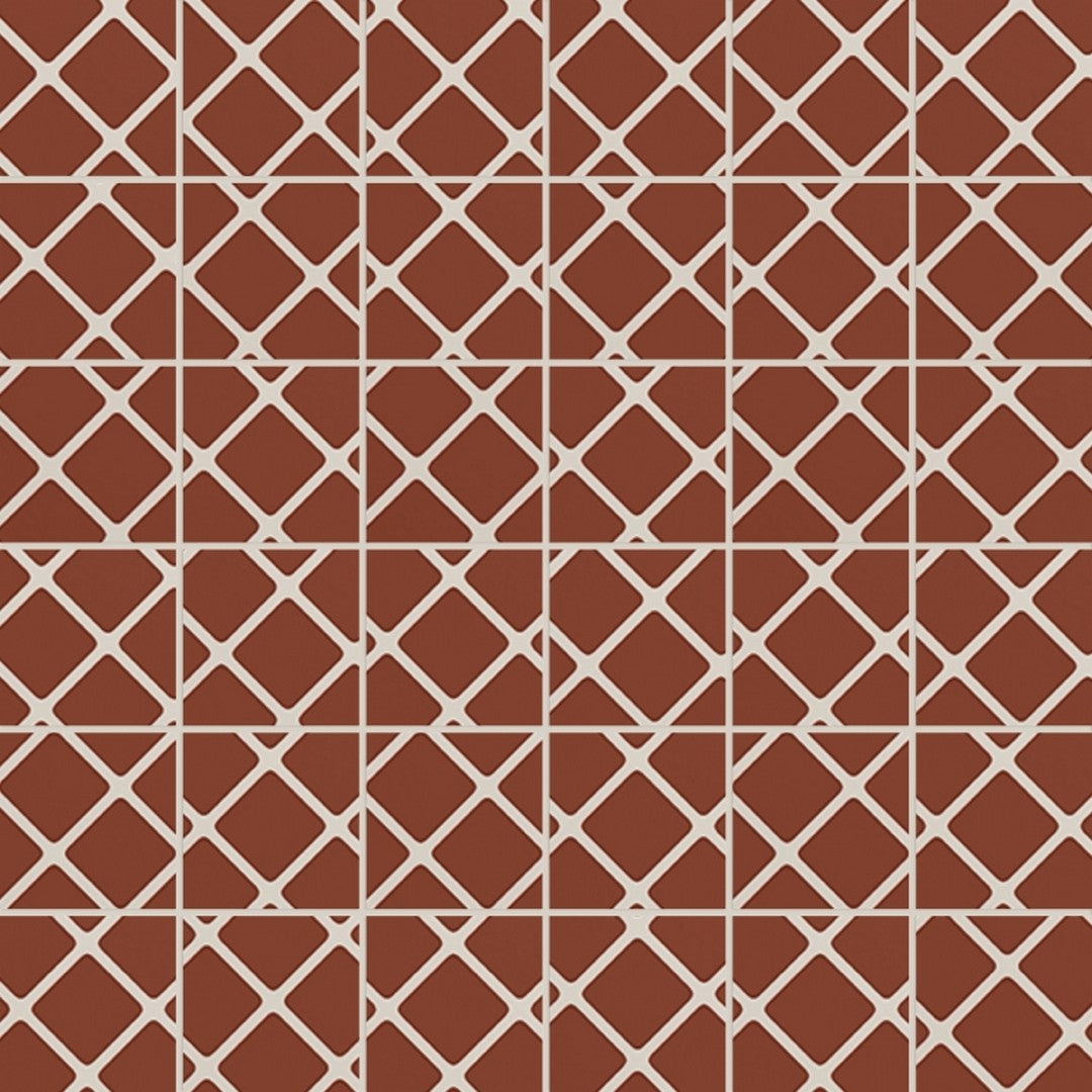 Emser 12" x 12" Vectora Rectified Glossy Porcelain 2" Mosaic