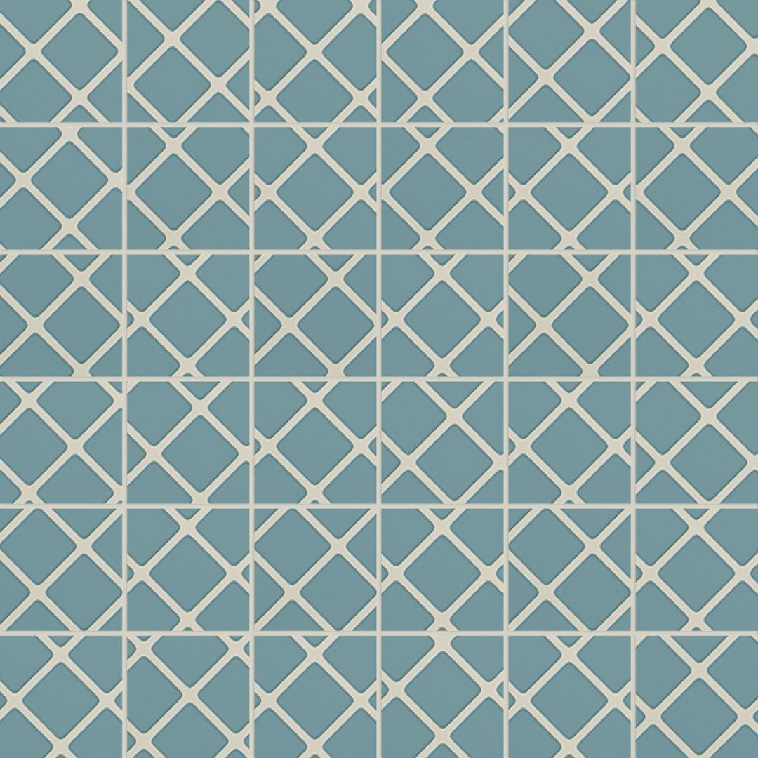 Emser 12" x 12" Vectora Rectified Glossy Porcelain 2" Mosaic