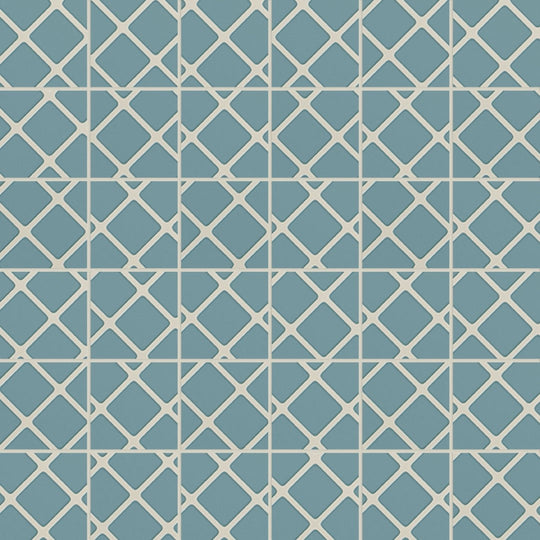 Emser 12" x 12" Vectora Rectified Glossy Porcelain 2" Mosaic