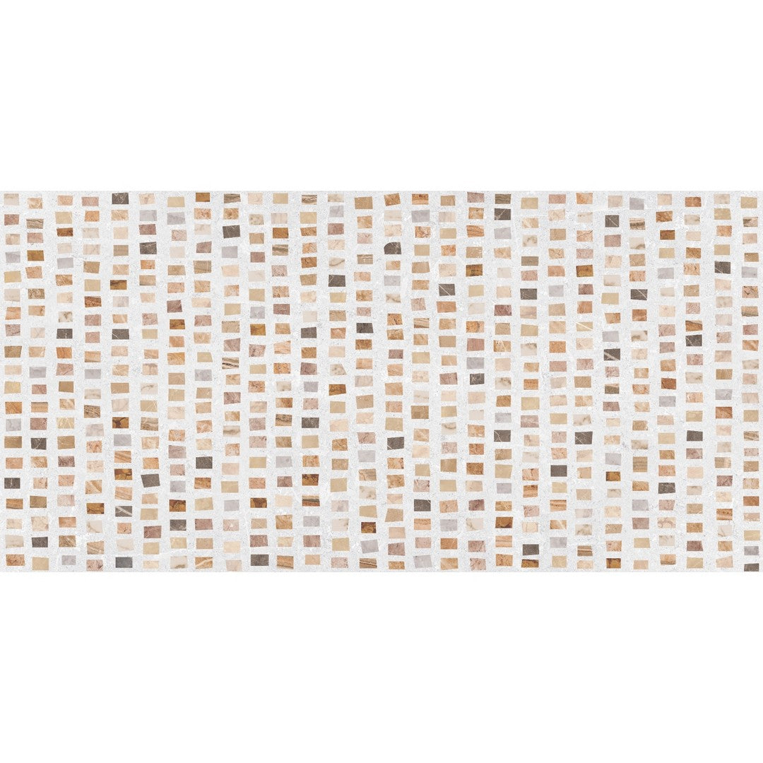 Emser 24" x 47" Vero Rectified Satin Grid Porcelain Wall Tile