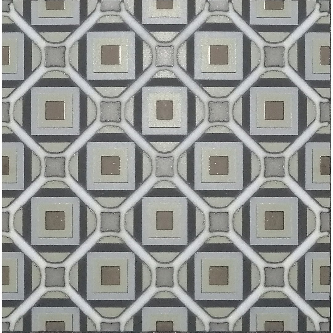 Emser 8" x 8" Vero Rectified Satin Link Porcelain Wall Tile