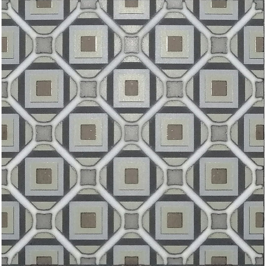 Emser 8" x 8" Vero Rectified Satin Link Porcelain Wall Tile