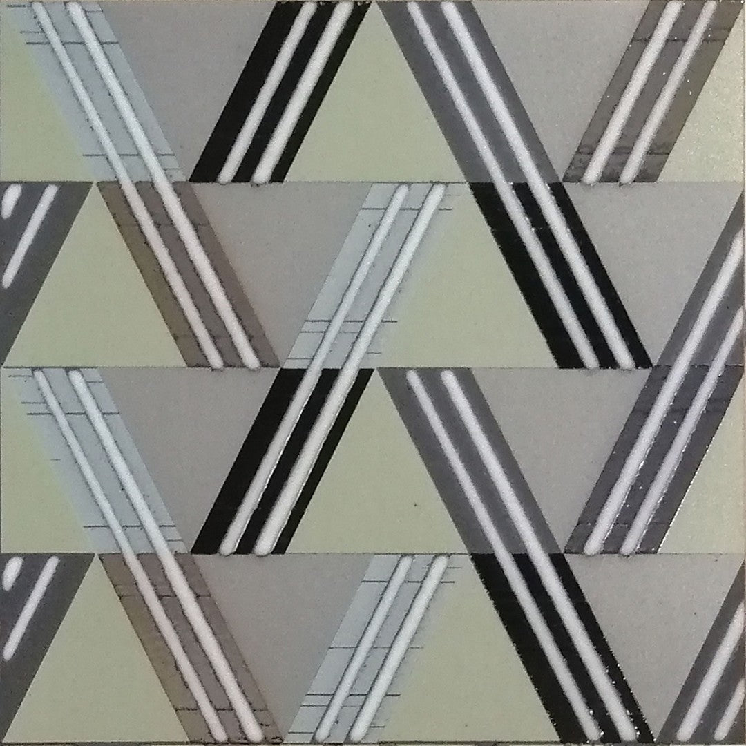 Emser 8" x 8" Vero Rectified Satin Zag Porcelain Wall Tile