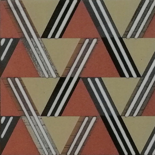 Emser 8" x 8" Vero Rectified Satin Zag Porcelain Wall Tile