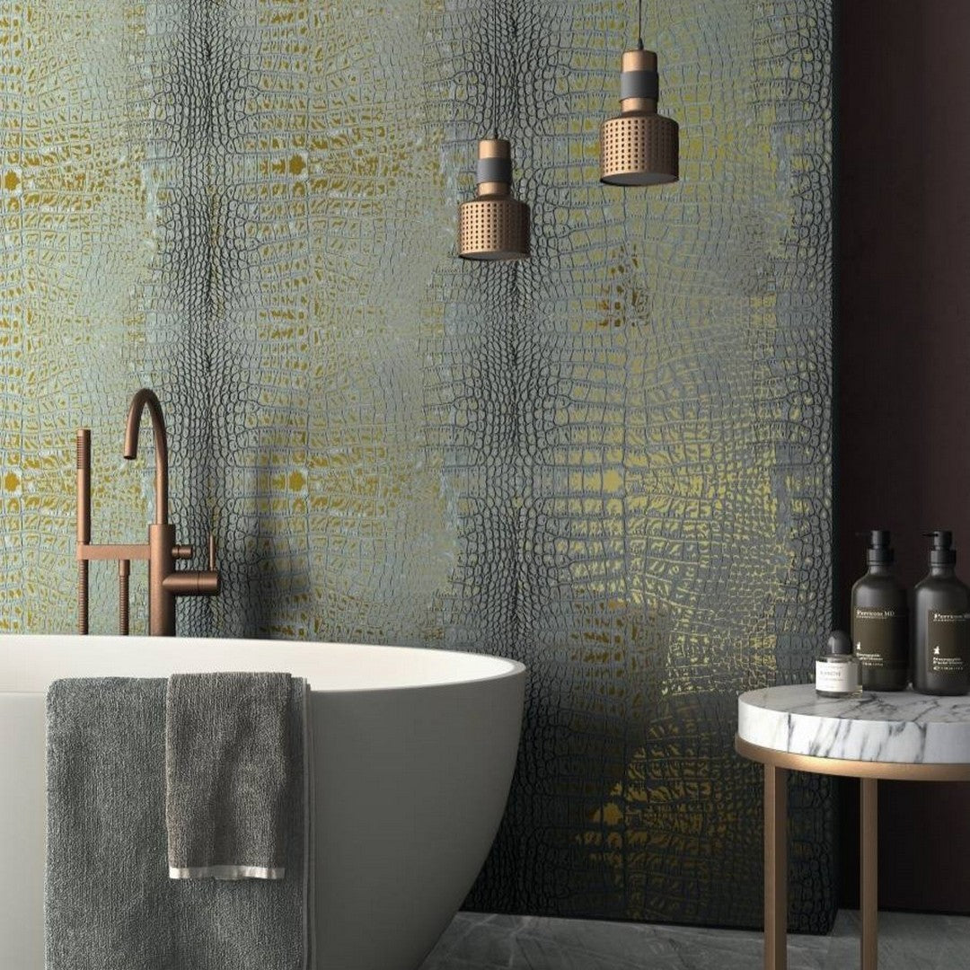 Emser-47-x-109-Zambia-Rectified-Glossy-Deco-Thin-Porcelain-Tile-Croc
