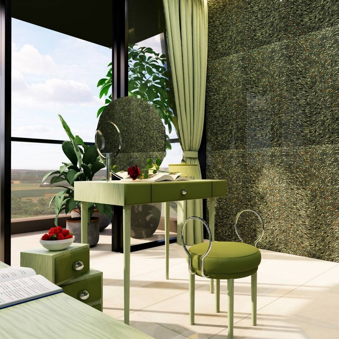 Emser-24-x-47-Zambia-Rectified-Glossy-Deco-Porcelain-Tile-Parrot