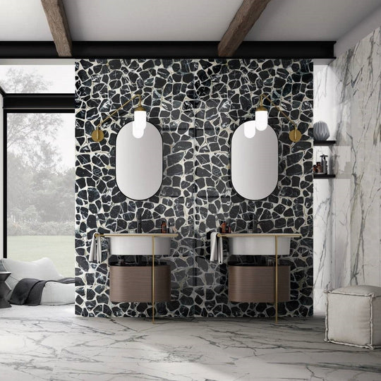 Emser-24-x-47-Zambia-Rectified-Glossy-Deco-Porcelain-Tile-Turtle
