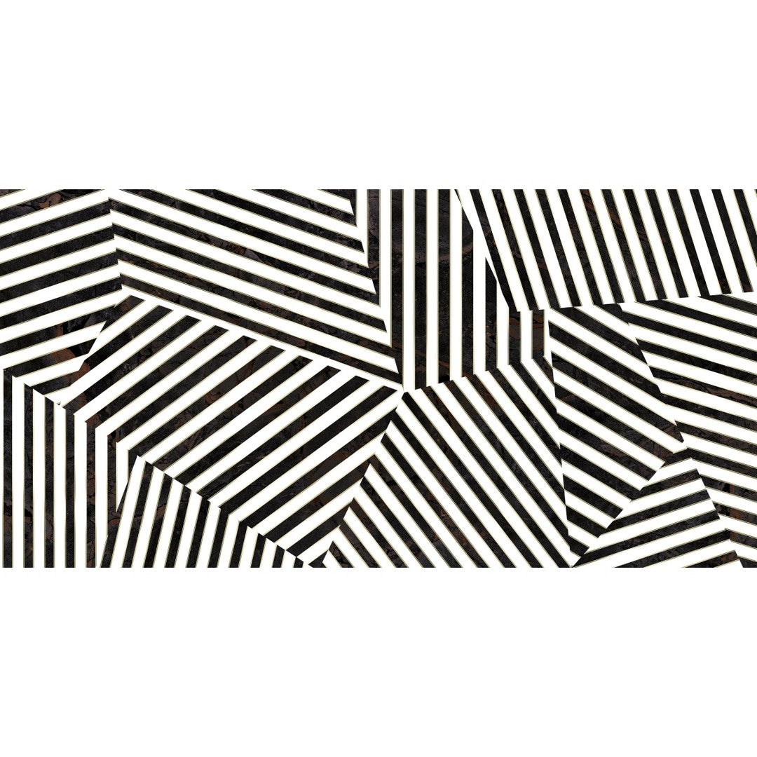 Emser 24" x 47" Zambia Rectified Glossy Deco Porcelain Tile