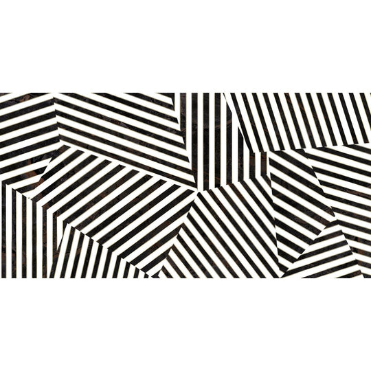 Emser 24" x 47" Zambia Rectified Glossy Deco Porcelain Tile