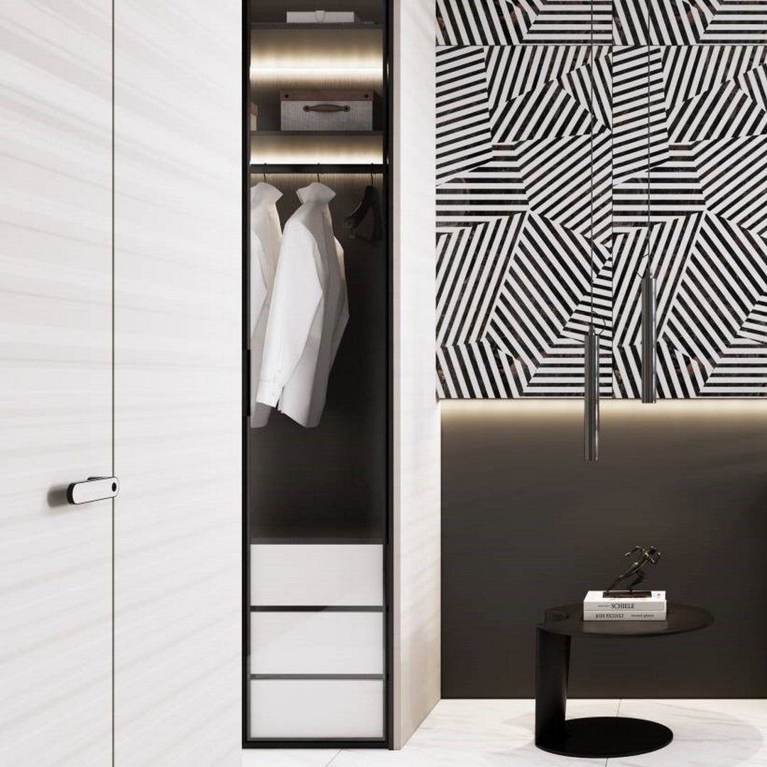 Emser-47-x-109-Zambia-Rectified-Glossy-Deco-Thin-Porcelain-Tile-Zebra