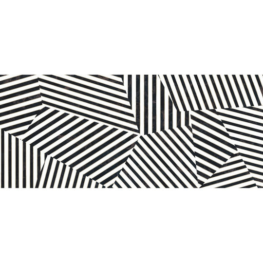 Emser 47" x 109" Zambia Rectified Glossy Deco Thin Porcelain Tile