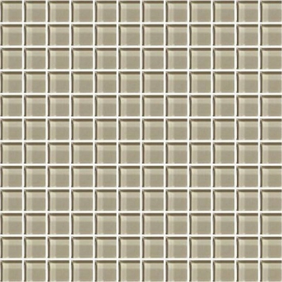 American Olean Color Appeal Glossy 12" x 12" Glass Mainstram Mosaic