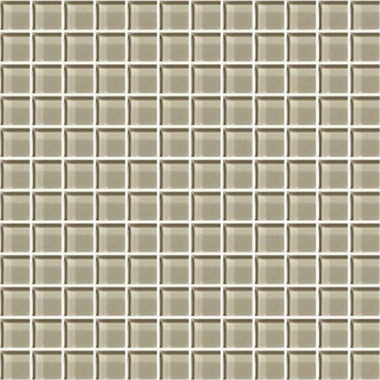 American Olean Color Appeal Glossy 12" x 12" Glass Mainstram Mosaic