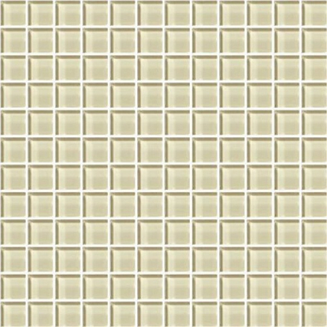 American Olean Color Appeal Glossy 12" x 12" Glass Mainstram Mosaic