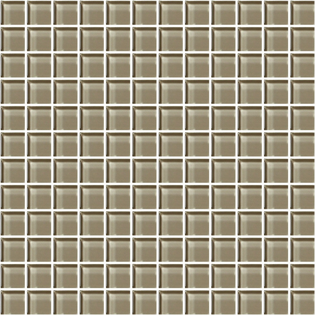 American Olean Color Appeal Glossy 12" x 12" Glass Mainstram Mosaic