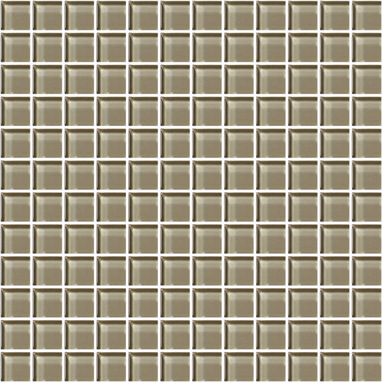 American Olean Color Appeal Glossy 12" x 12" Glass Mainstram Mosaic