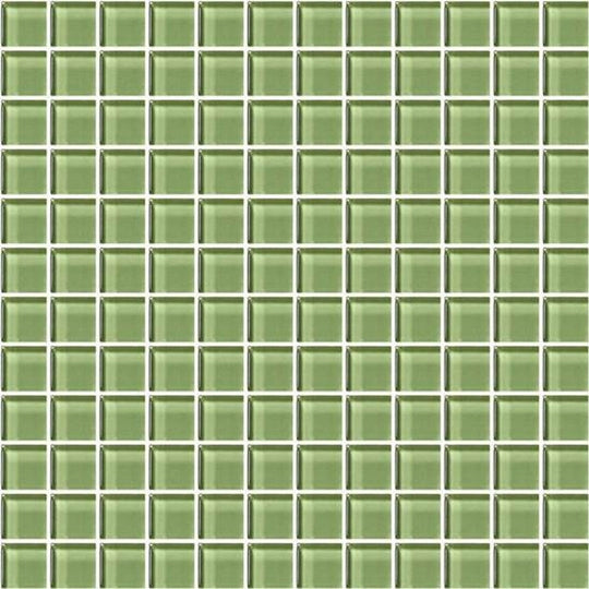 American Olean Color Appeal Glossy 12" x 12" Glass Mainstram Mosaic