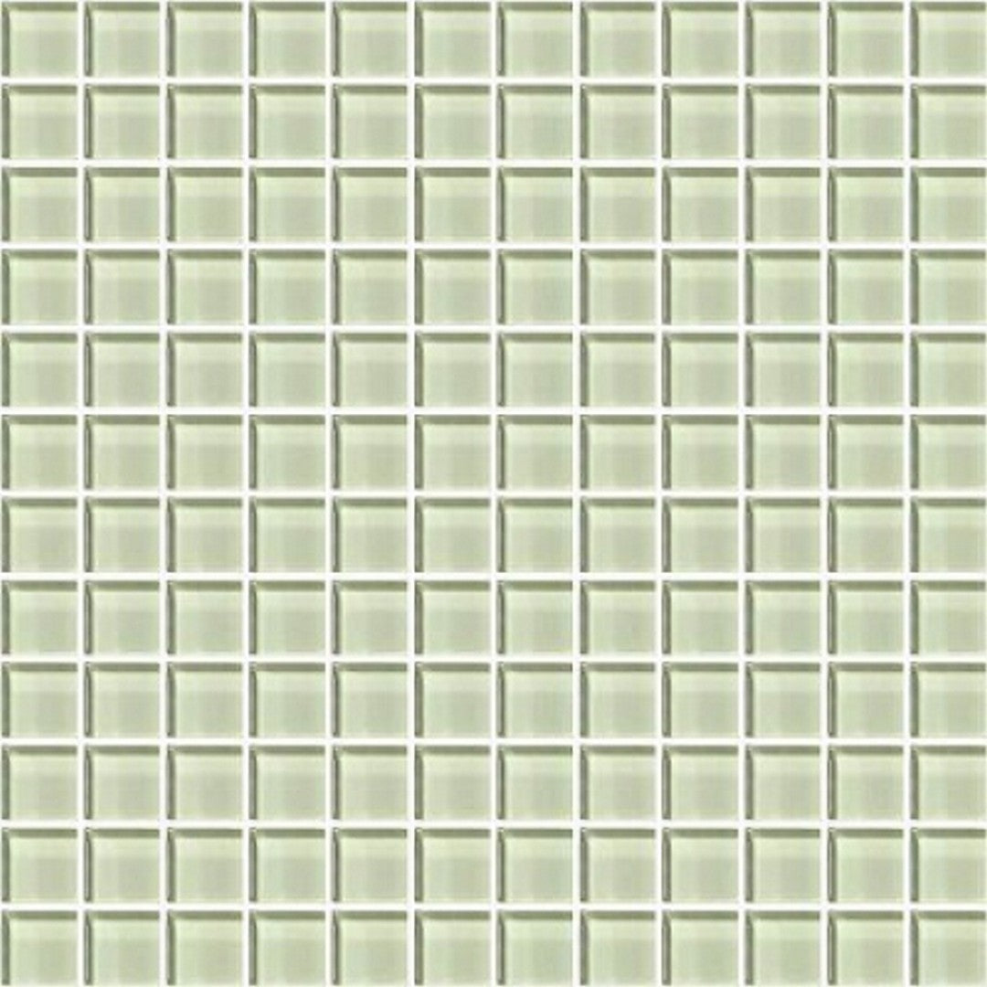 American Olean Color Appeal Glossy 12" x 12" Glass Mainstram Mosaic