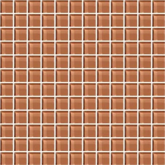 American Olean Color Appeal Glossy 12" x 12" Glass Mainstram Mosaic