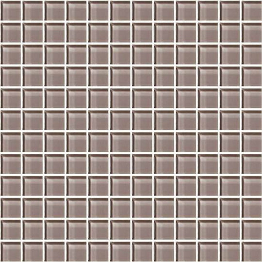 American Olean Color Appeal Glossy 12" x 12" Glass Mainstram Mosaic