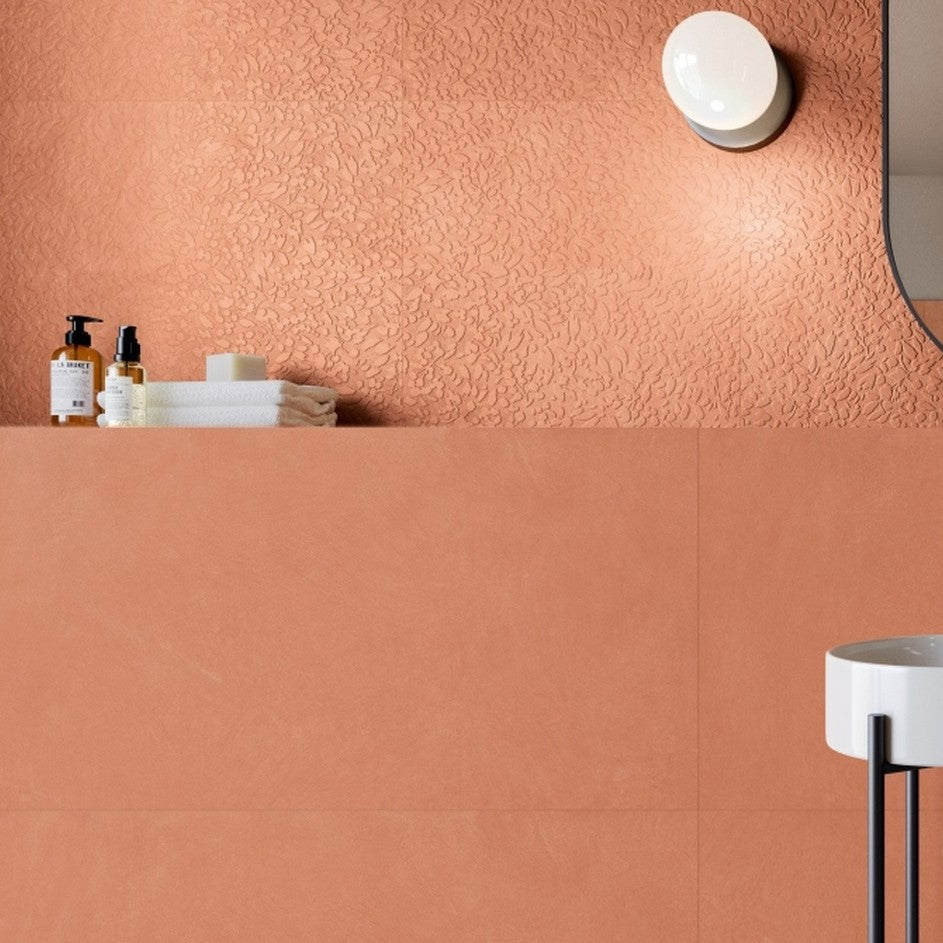 Emser-Claytone-12-x-24-Rectified-Matte-Groove-Porcelain-Tile-Coral