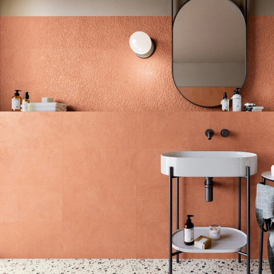 Emser-Claytone-24-x-24-Rectified-Matte-Groove-Porcelain-Tile-Coral
