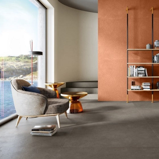 Emser-Claytone-47-x-47-Rectified-Matte-Groove-Porcelain-Tile-Coral