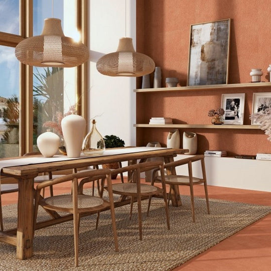 Emser-Claytone-47-x-47-Rectified-Matte-Groove-Porcelain-Tile-Coral
