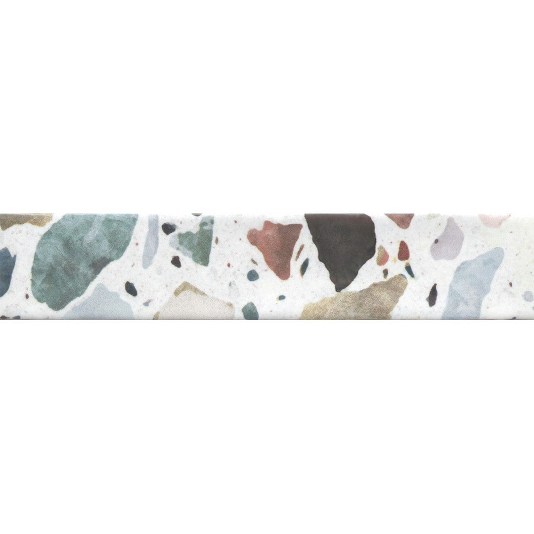 Emser Tile 2" x 10" Corrazzo Pressed Glossy Ceramic Wall Tile