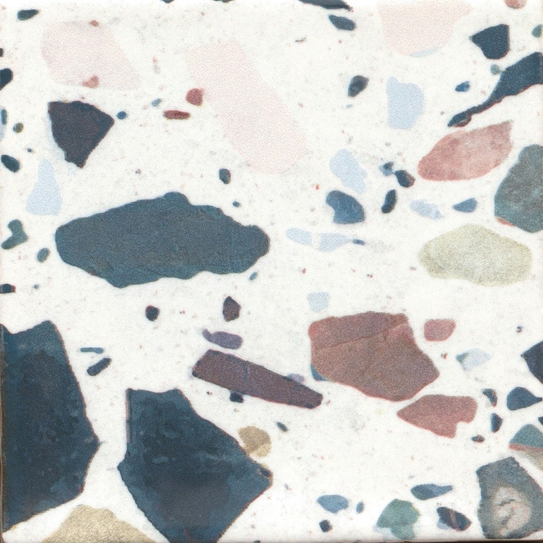 Emser Tile 5" x 5" Corrazzo Pressed Glossy Ceramic Wall Tile