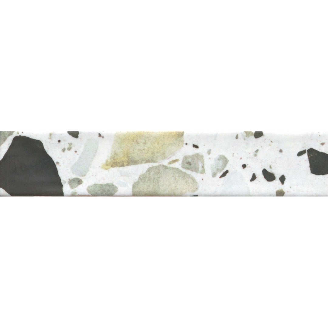Emser Tile 2" x 10" Corrazzo Pressed Glossy Ceramic Wall Tile