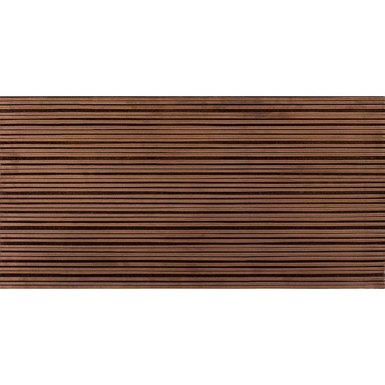 Emser 18" x 35" Mimica Rectified Glossy Porcelain Groove Wall Tile