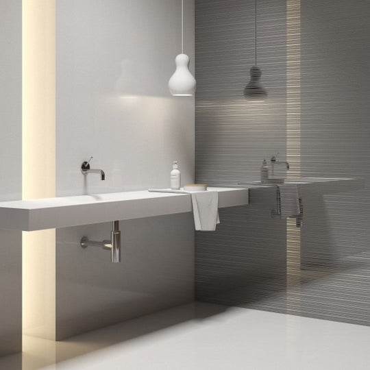 Emser-18-x-35-Mimica-Rectified-Glossy-Porcelain-Groove-Wall-Tile-Silver