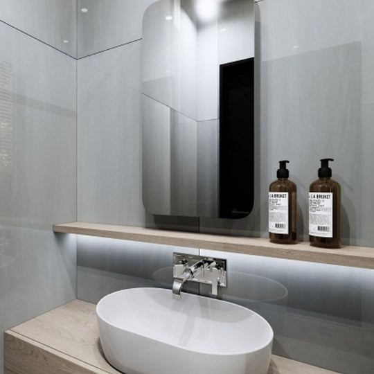 Emser-18-x-35-Mimica-Rectified-Glossy-Porcelain-Mirror-Wall-Tile-Silver