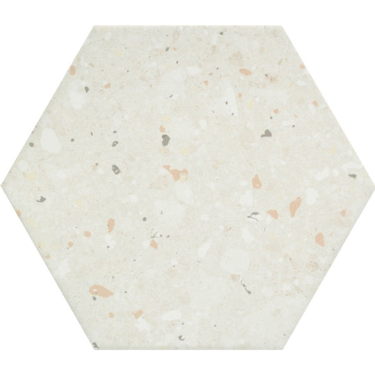 Emser 10" x 11" Tatsu Satin Hexagon Porcelain Wall Tile