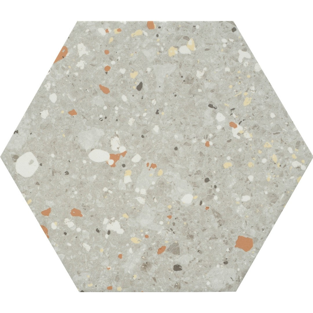 Emser 10" x 11" Tatsu Satin Hexagon Porcelain Wall Tile