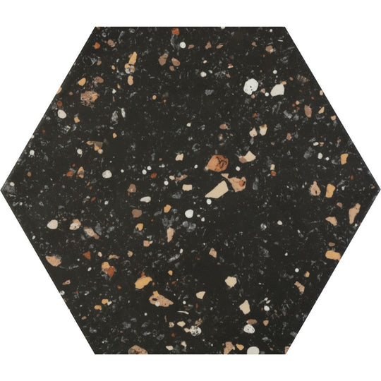 Emser 10" x 11" Tatsu Satin Hexagon Porcelain Wall Tile